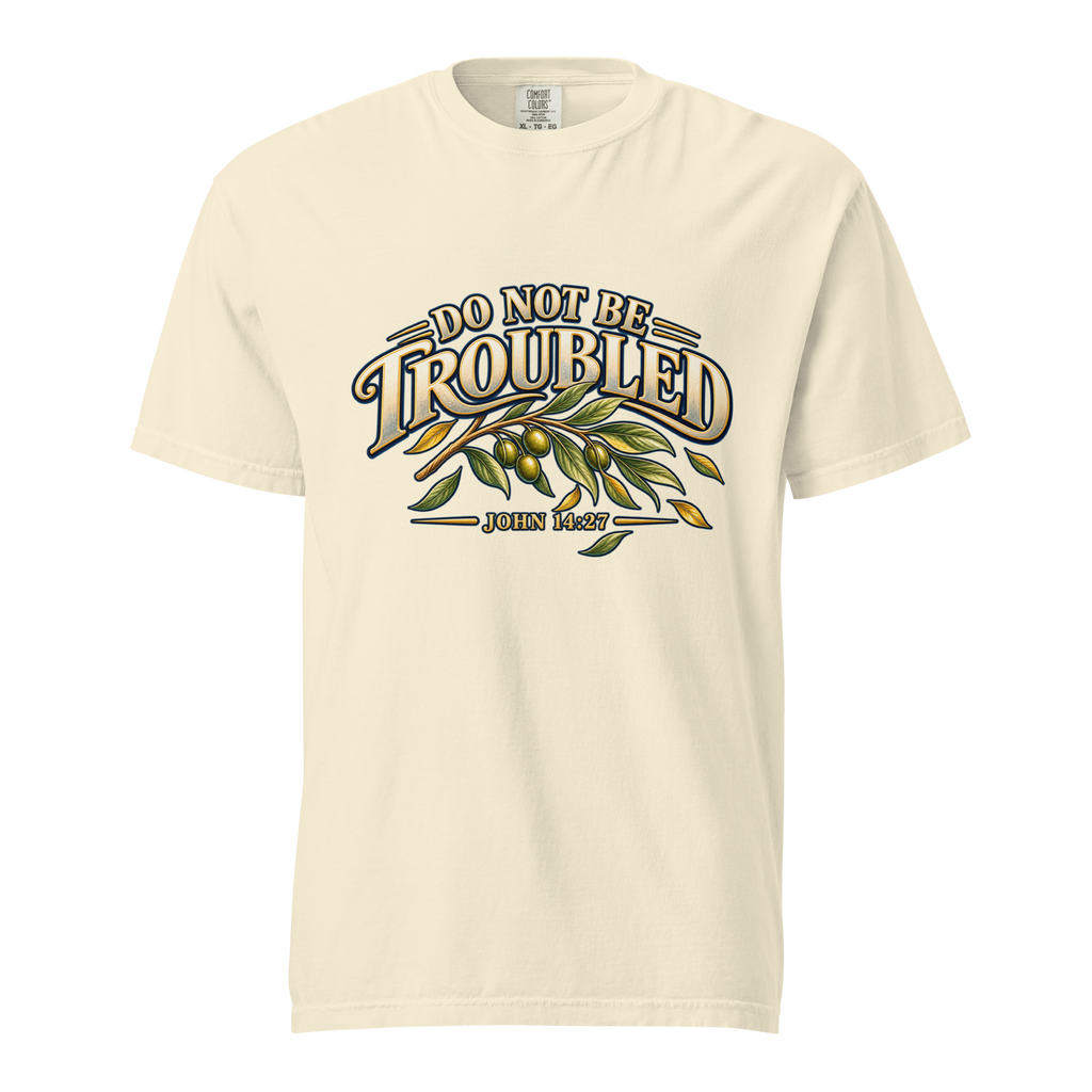 Do Not Be Troubled | John 14:27 Men's Christian T-Shirt