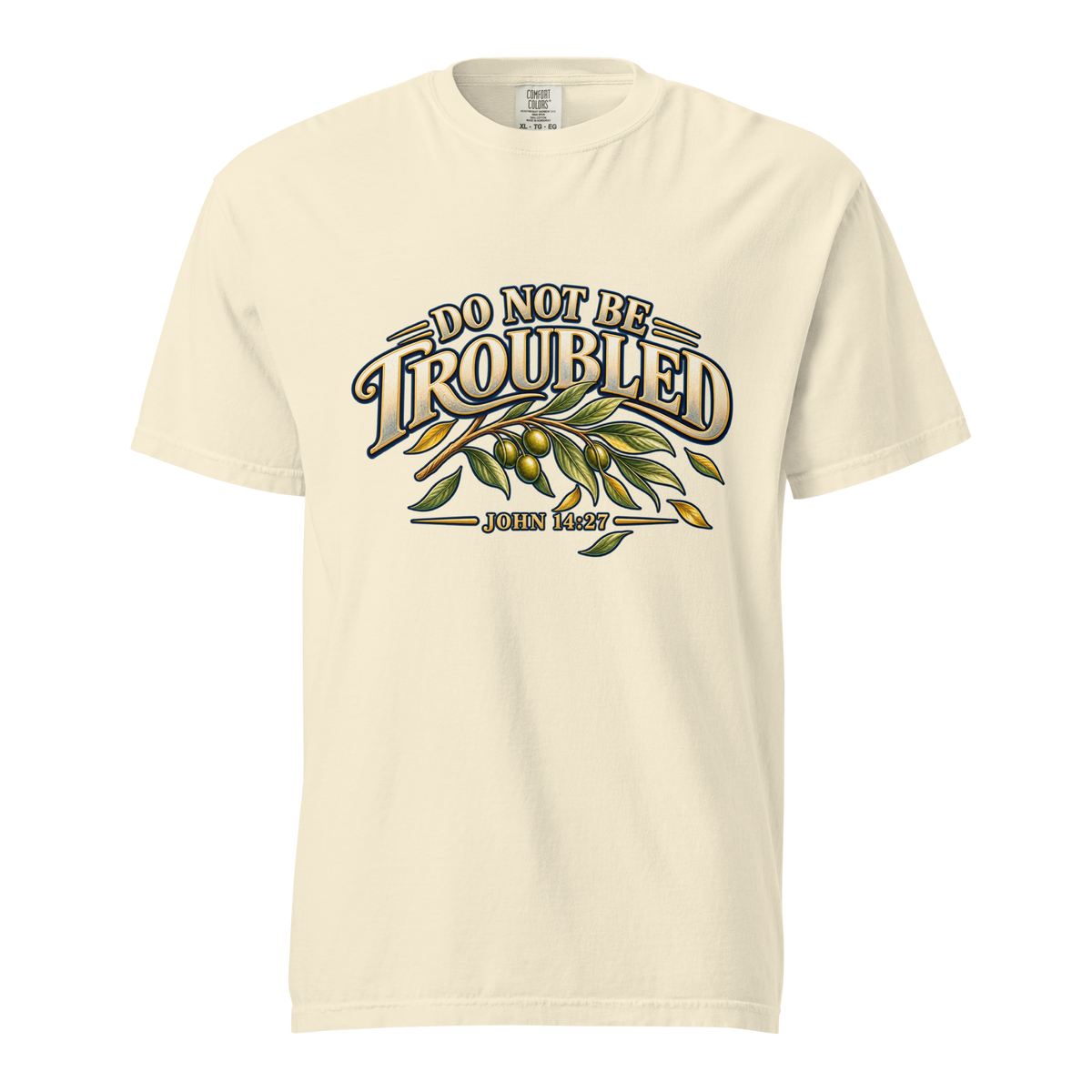 Do Not Be Troubled | John 14:27 Men's Christian T-Shirt