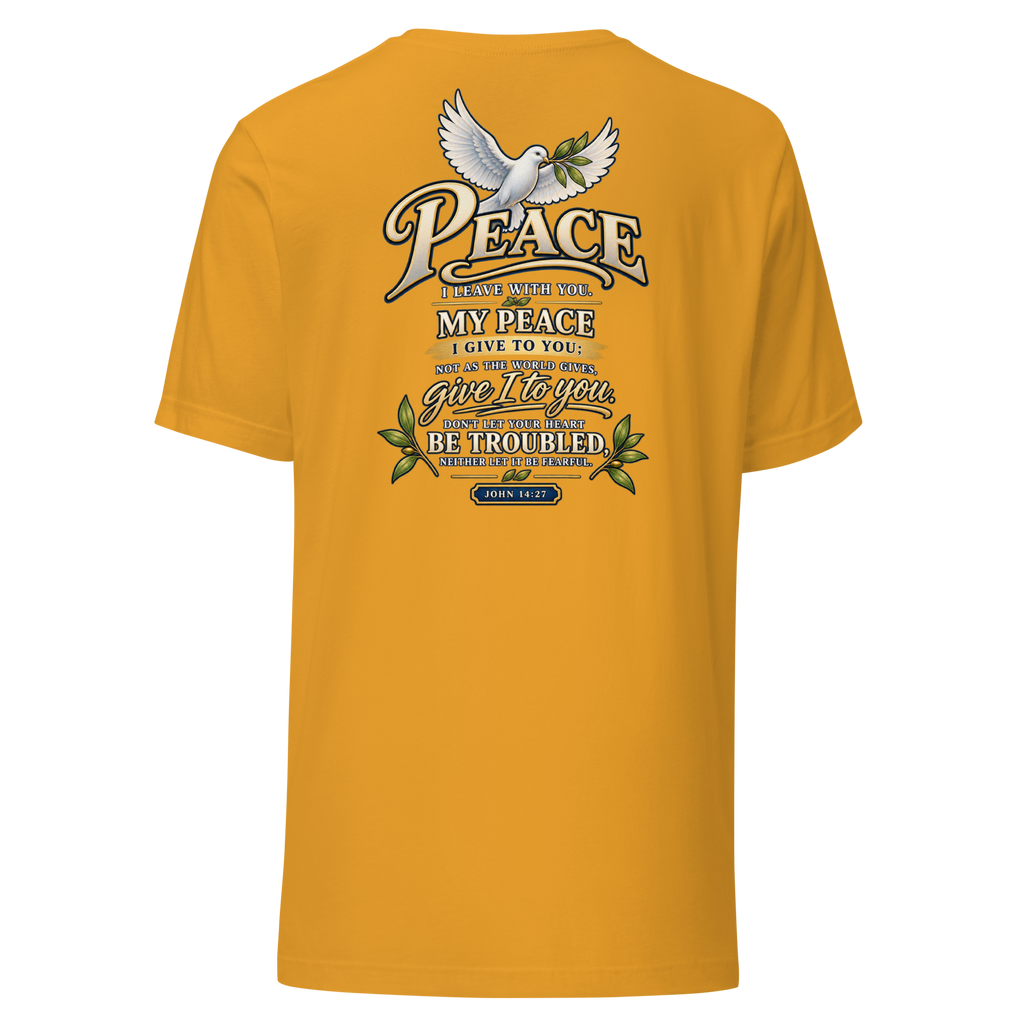 Do Not Be Troubled | John 14:27 Women's Christian T-Shirt