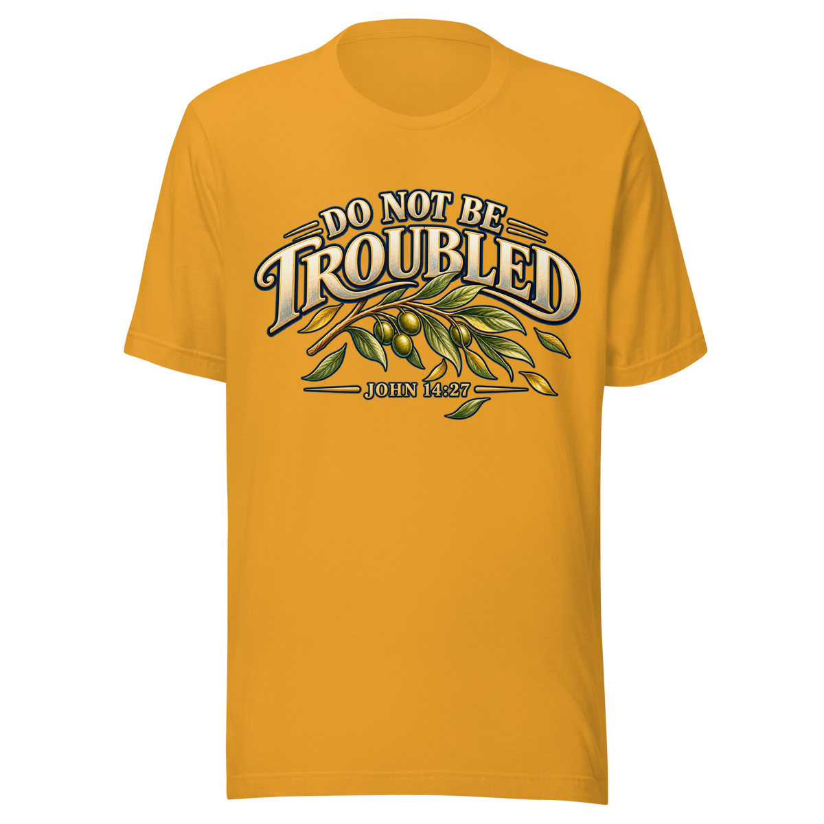 Do Not Be Troubled | John 14:27 Women's Christian T-Shirt