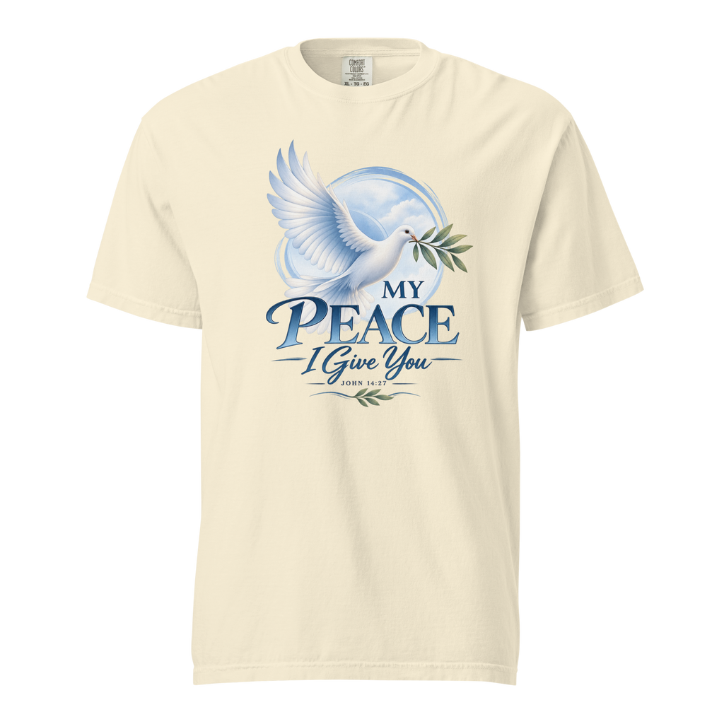 My Peace I Give You | John 14:27 Men's Christian T-Shirt