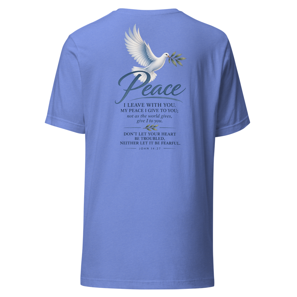 My Peace I Give You | John 14:27 Women's Christian T-Shirt