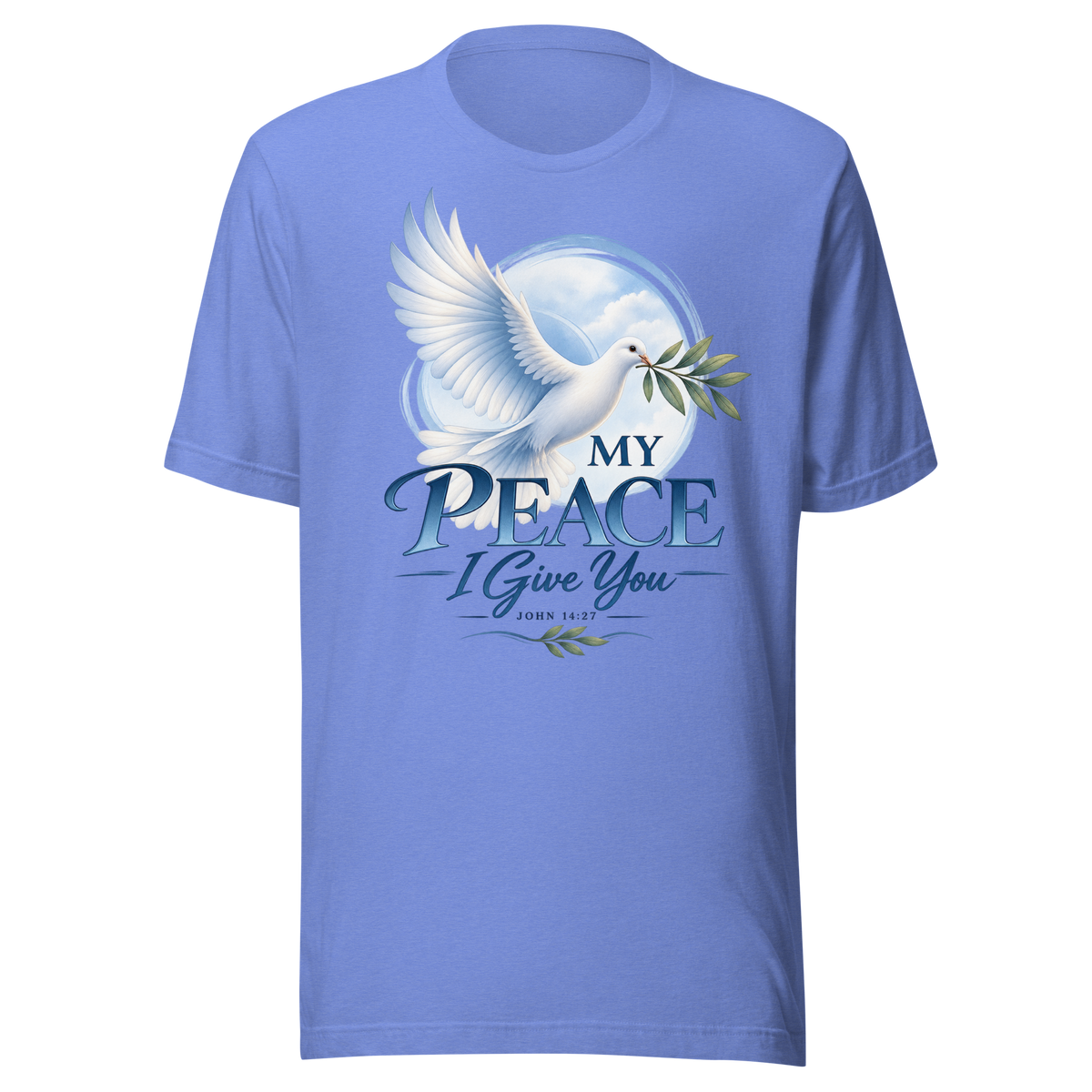 My Peace I Give You | John 14:27 Women's Christian T-Shirt