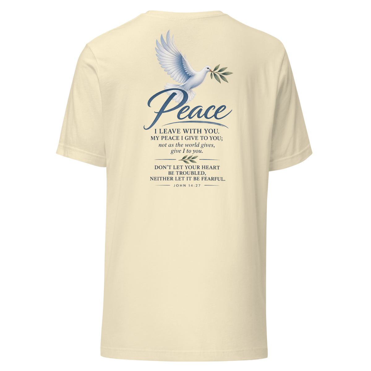 My Peace I Give You | John 14:27 Women's Christian T-Shirt