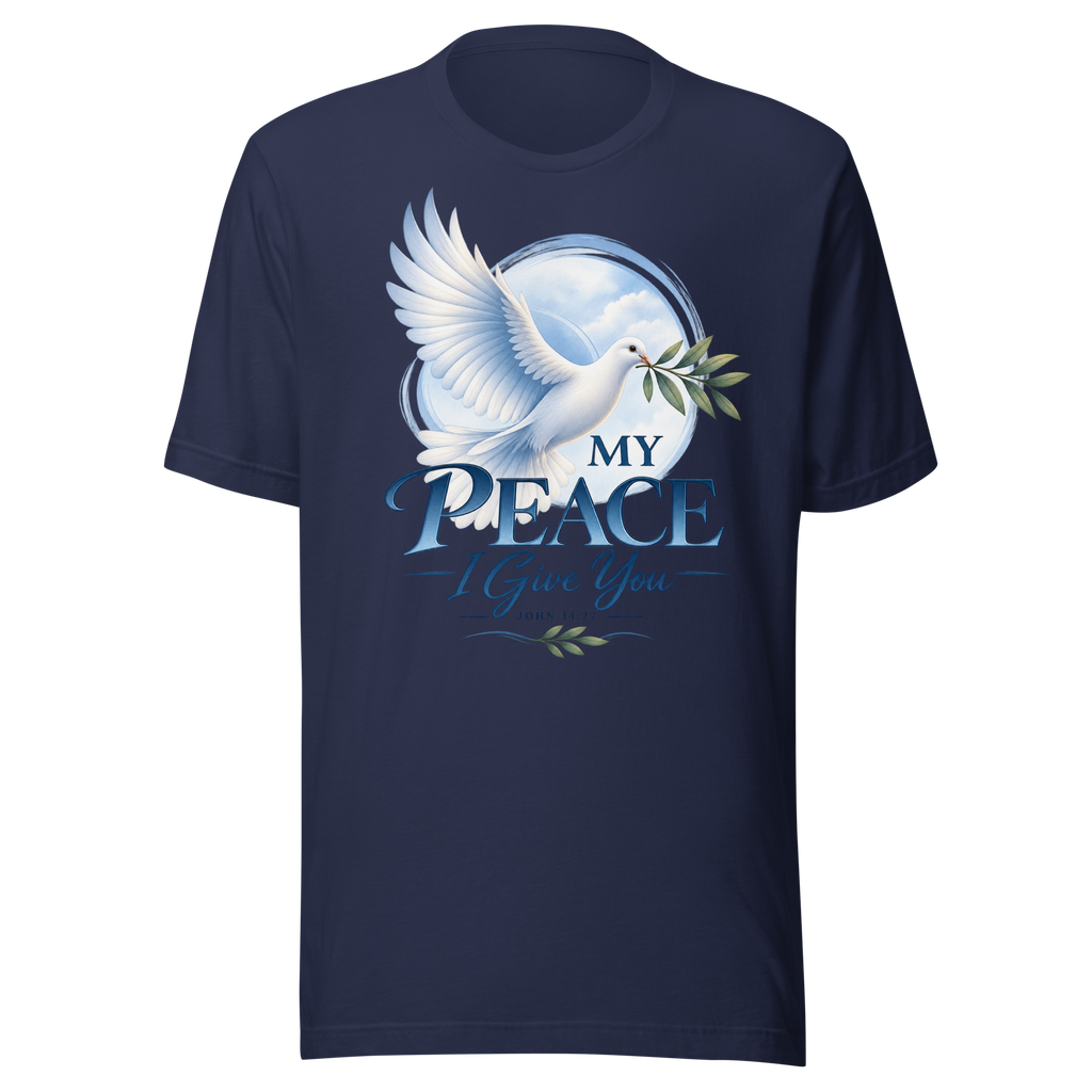 My Peace I Give You | John 14:27 Women's Christian T-Shirt