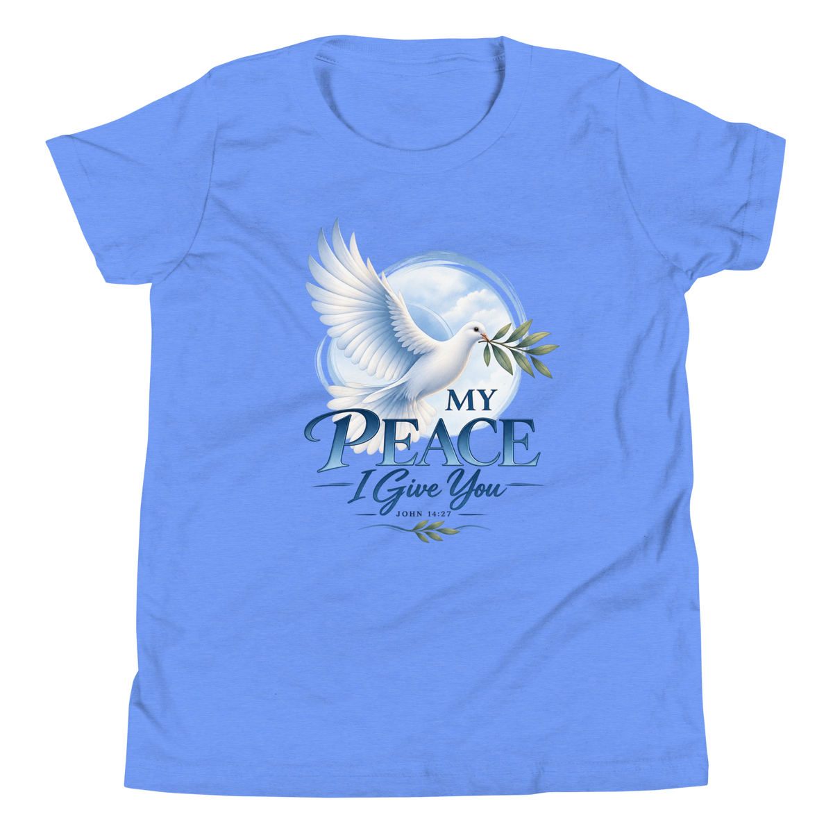 My Peace I Give You | John 14:27 Youth Christian T-Shirt