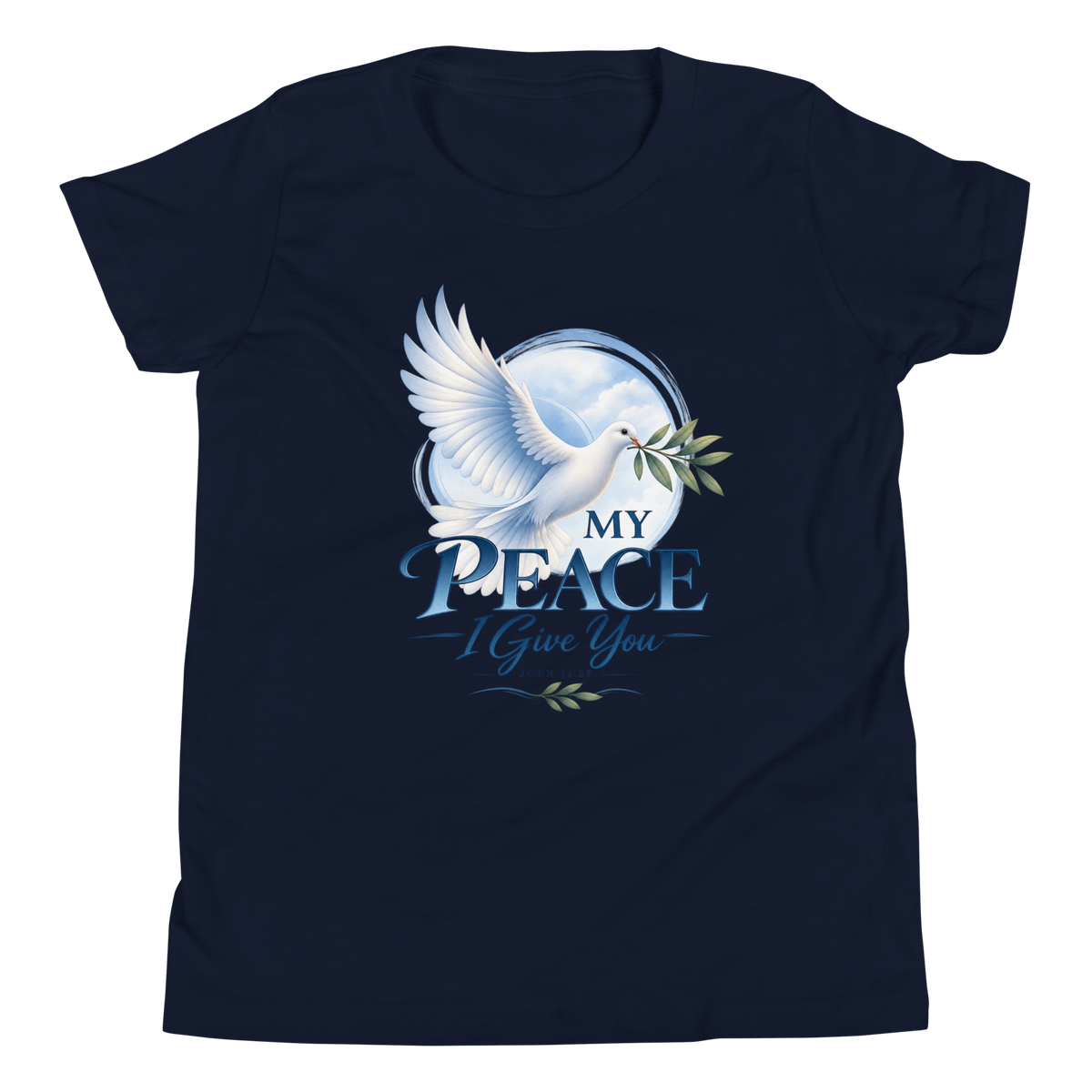 My Peace I Give You | John 14:27 Youth Christian T-Shirt
