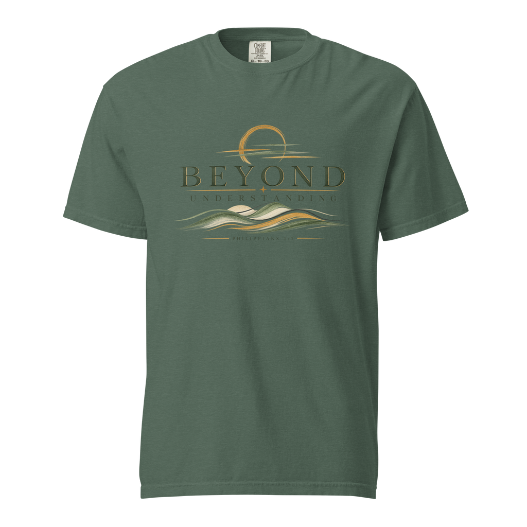 Peace Beyond Understanding | Philippians 4:7 Men's Christian T-Shirt