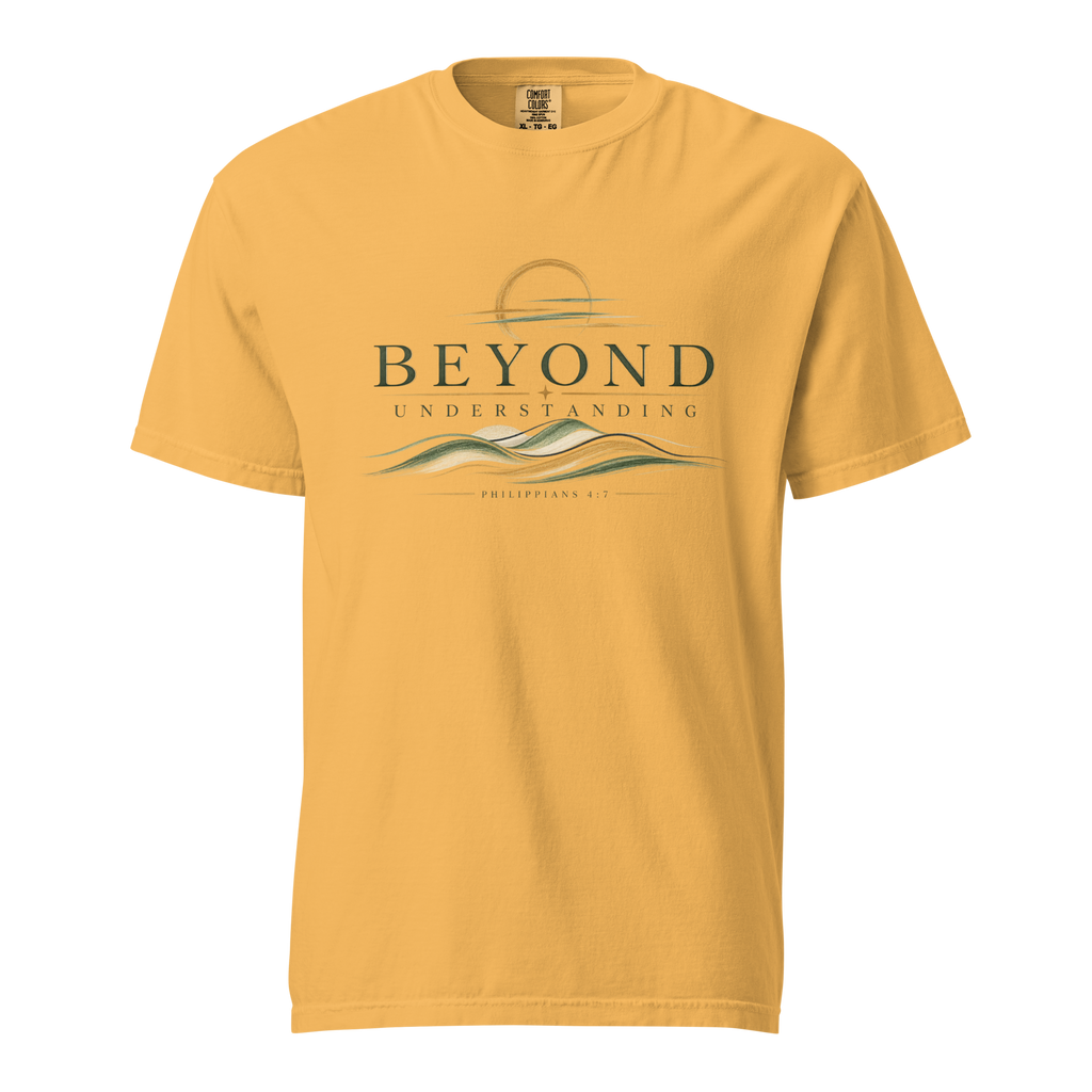 Peace Beyond Understanding | Philippians 4:7 Men's Christian T-Shirt