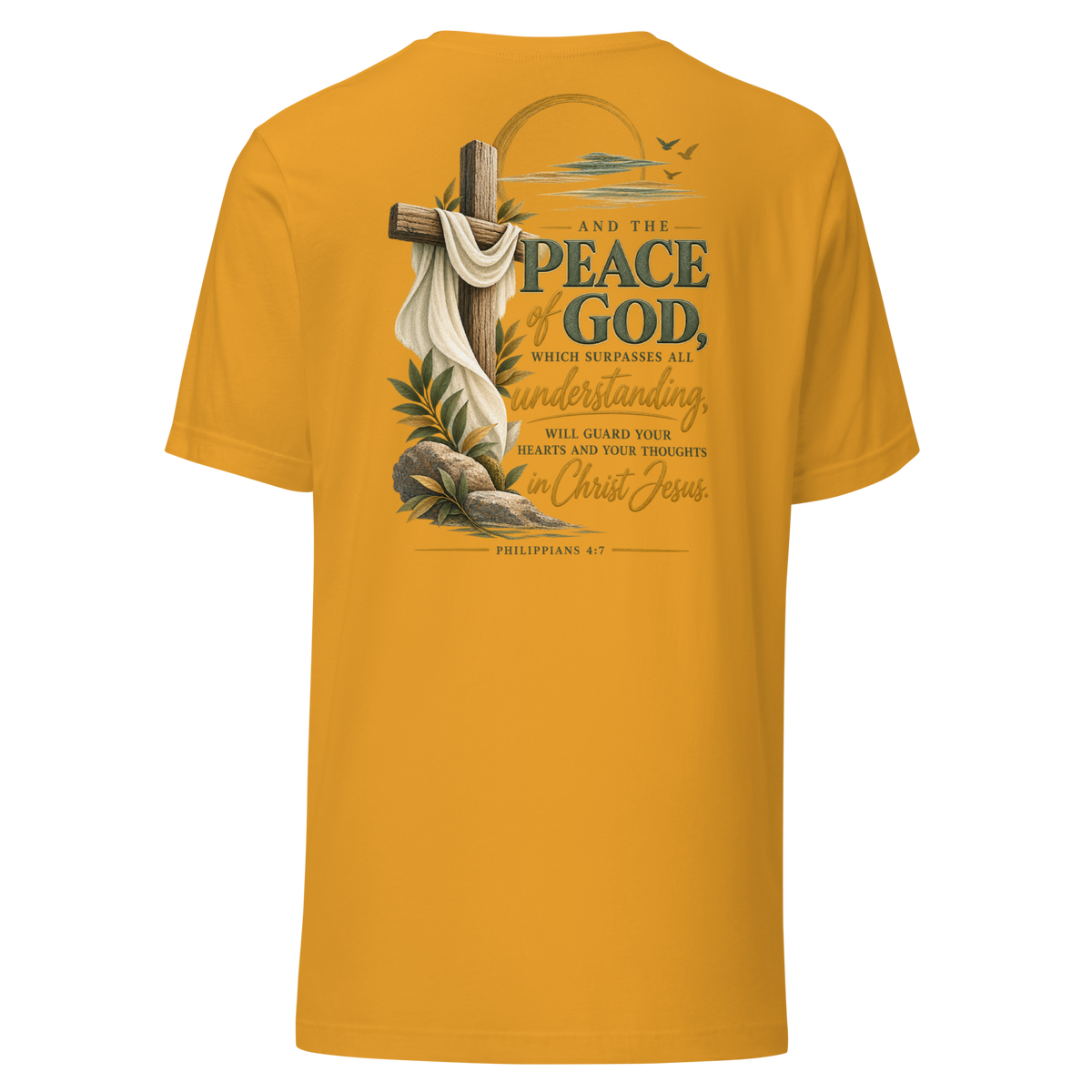 Peace Beyond Understanding | Philippians 4:7 Women's Christian T-Shirt