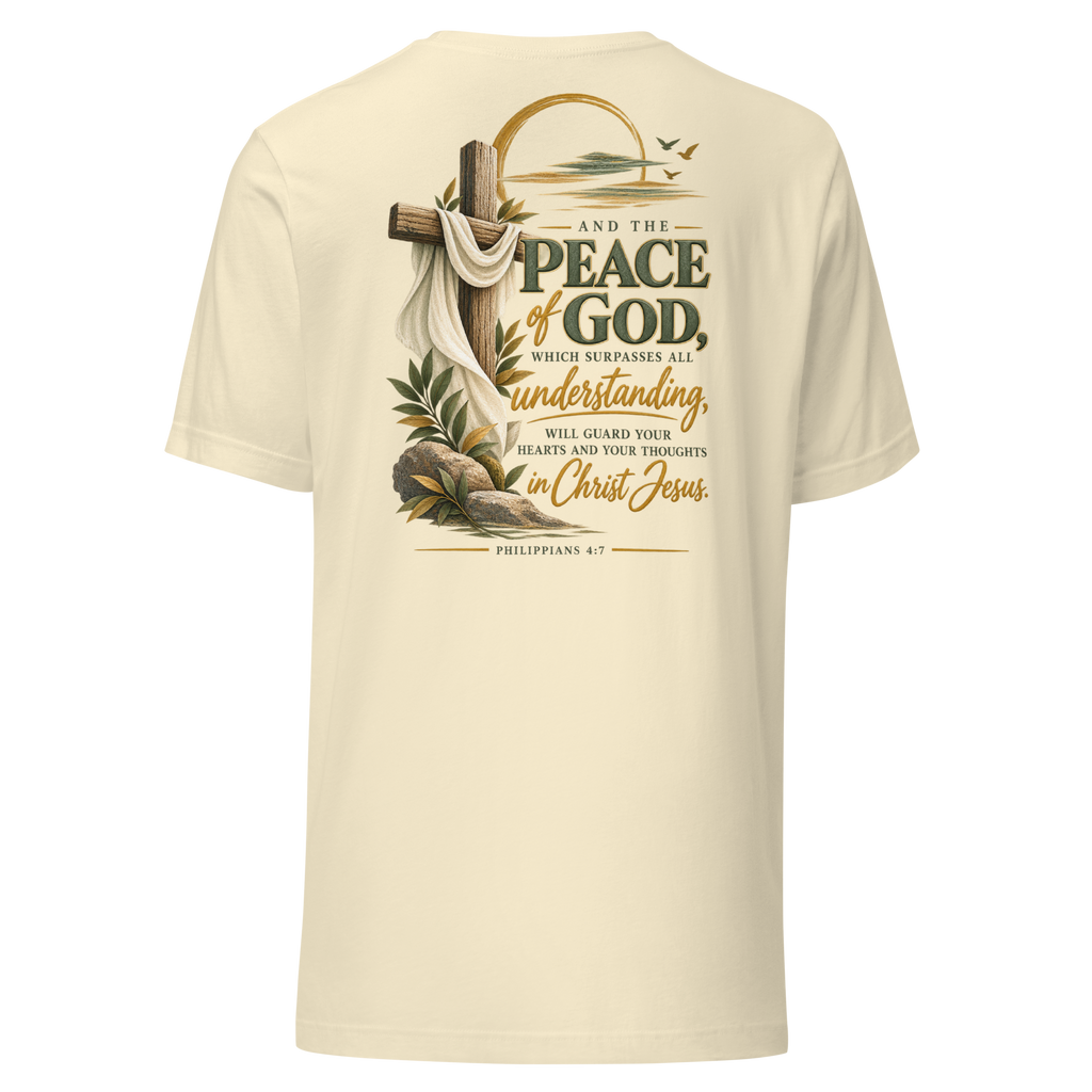 Peace Beyond Understanding | Philippians 4:7 Women's Christian T-Shirt