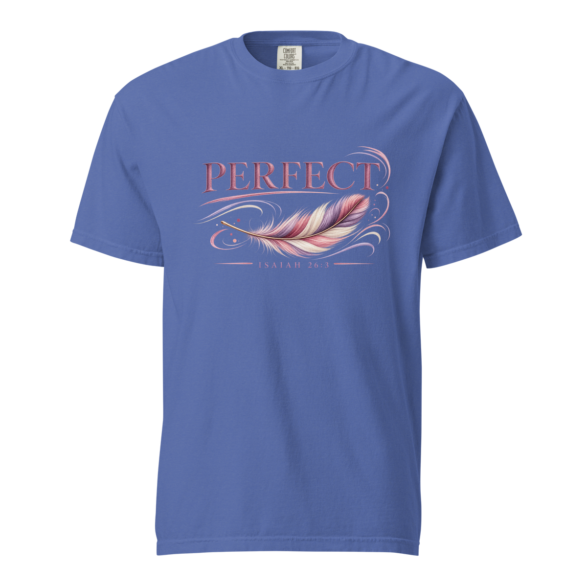 Perfect Peace | Isaiah 26:3 Men's Christian T-Shirt