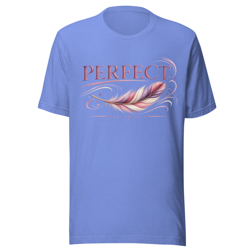 Perfect Peace | Isaiah 26:3 Women's Christian T-Shirt