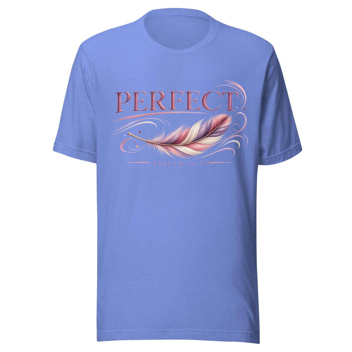 Perfect Peace | Isaiah 26:3 Women's Christian T-Shirt