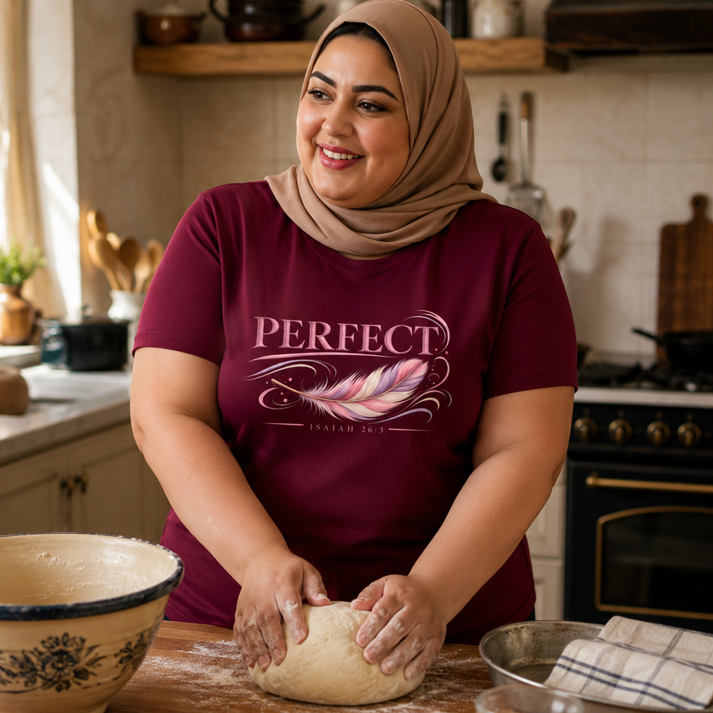 Perfect Peace | Isaiah 26:3 Women's Christian T-Shirt