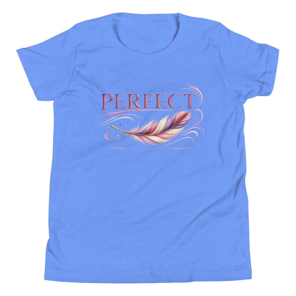 Perfect Peace | Isaiah 26:3 Youth Christian T-Shirt