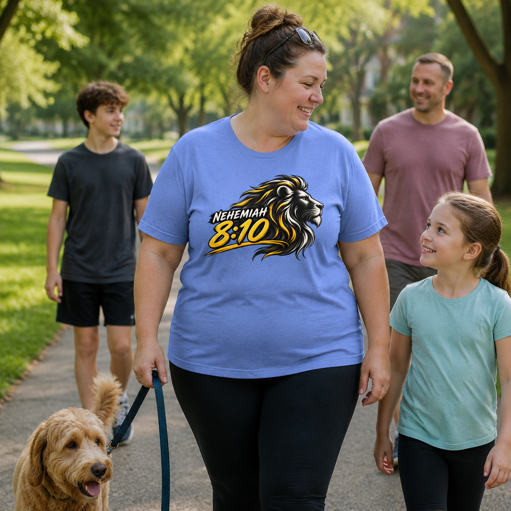 Joy of Yahweh women's lifestyle – family dog walk